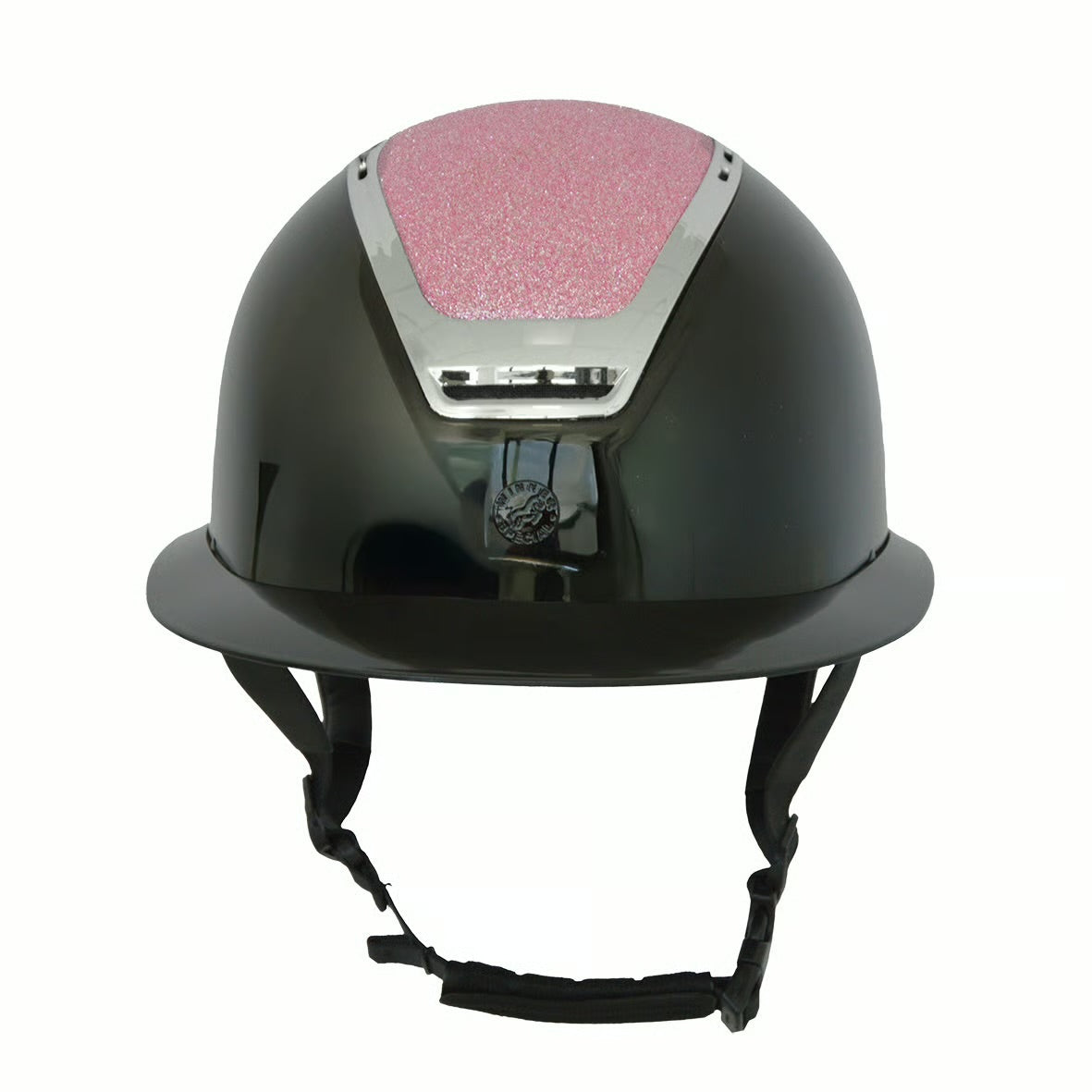 Casco Winner con glitter rosa