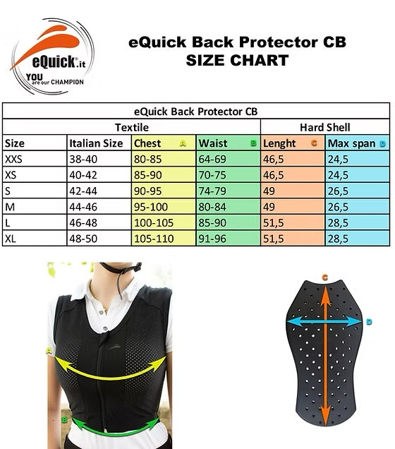 Paraschiena Ecquick back protector