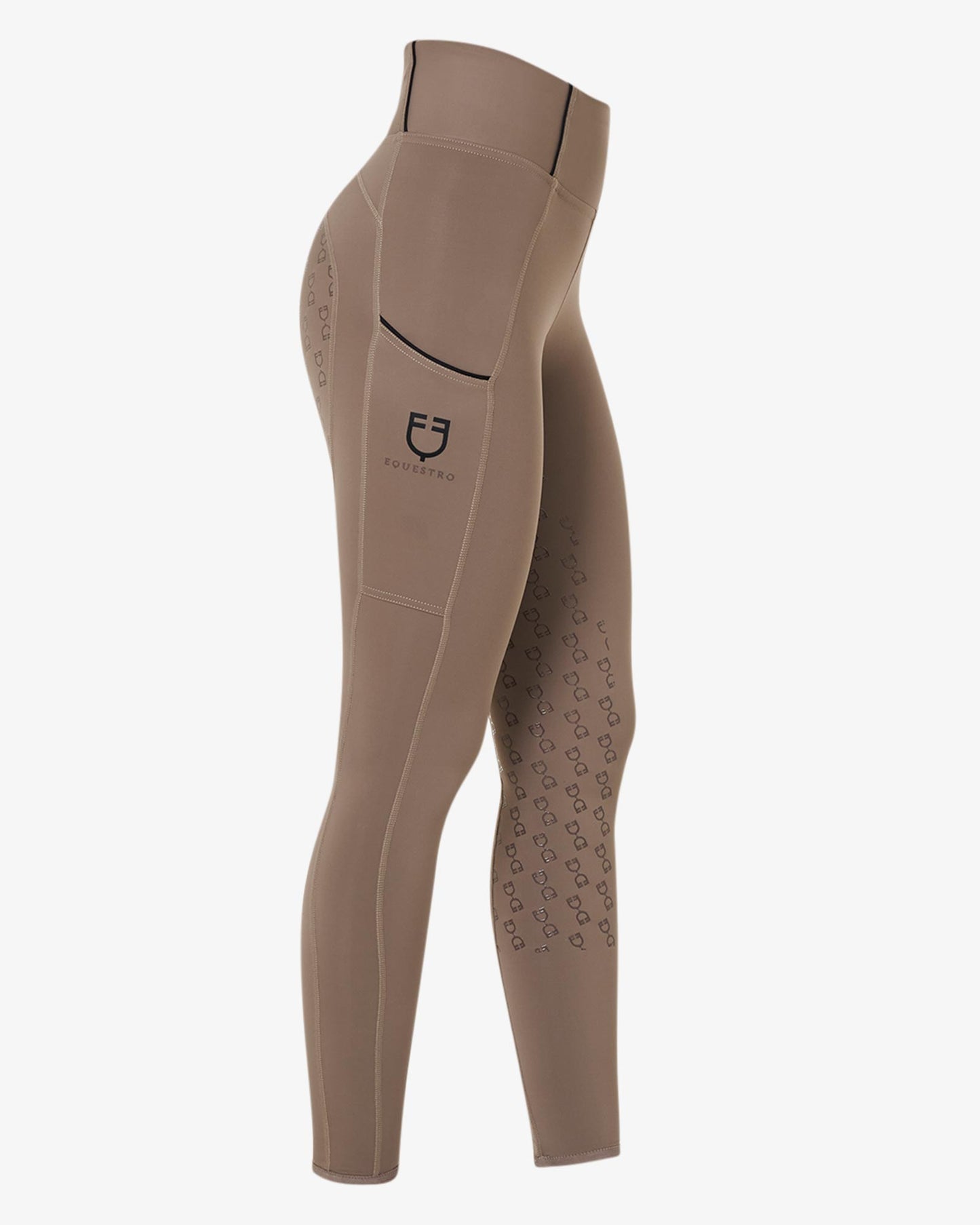 Leggins donna slim fit full grip Equestro
