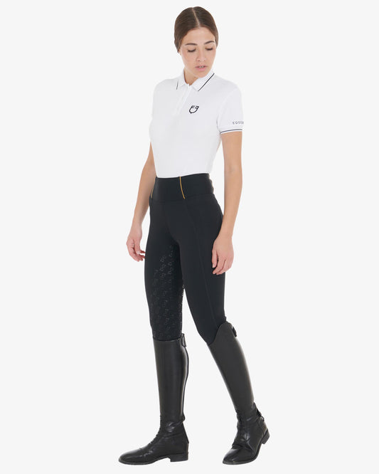 Leggins donna slim fit full grip Equestro