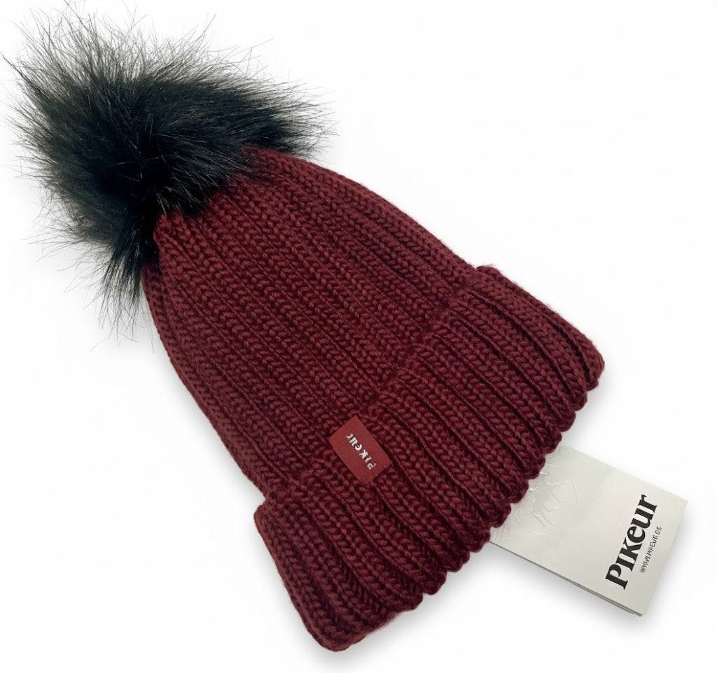 beretto Pikeur donna bordeaux Beanie