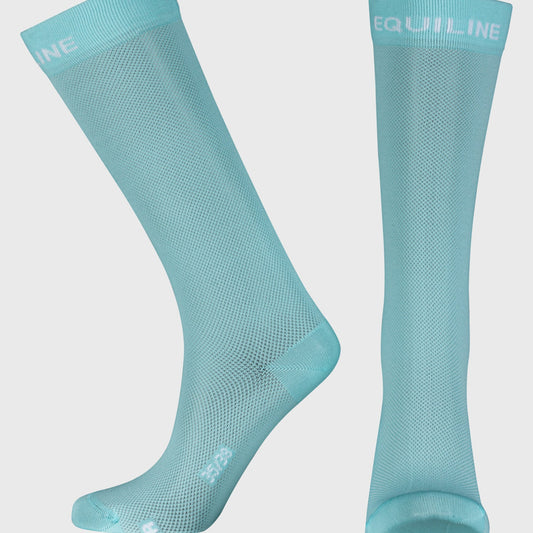 calzini Equiline junior Ginep acquamarina 31-34