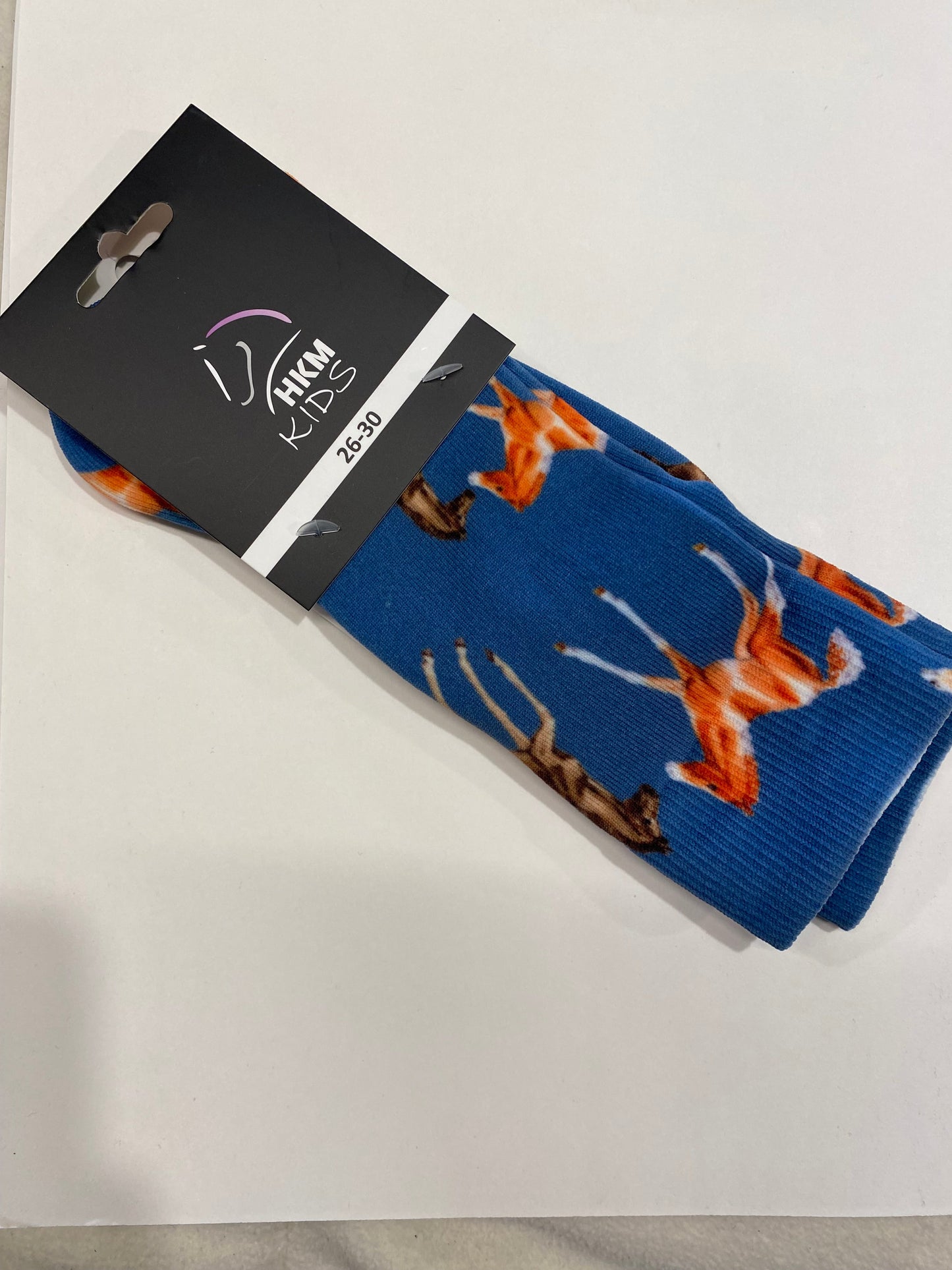 calzini HKM Kids pony club SMOKEY BLU 30-35