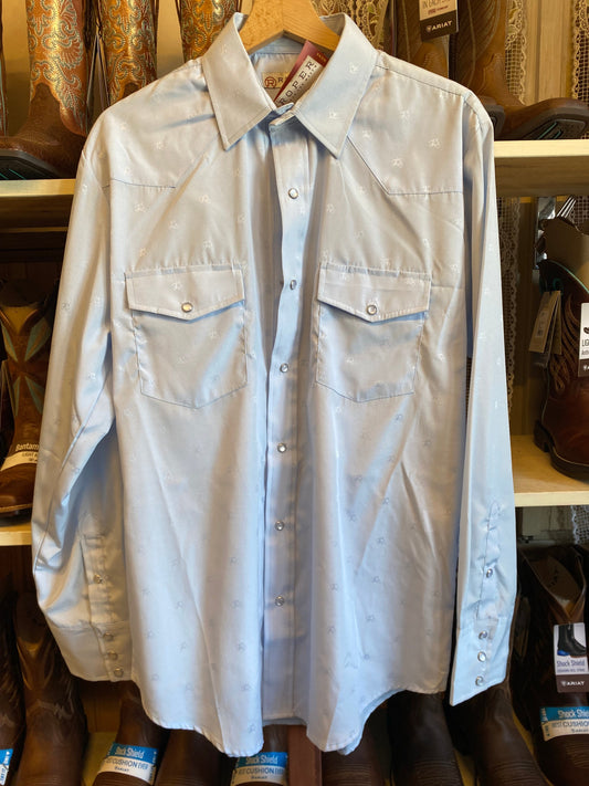 camicia Roper uomo azzurro chiaro