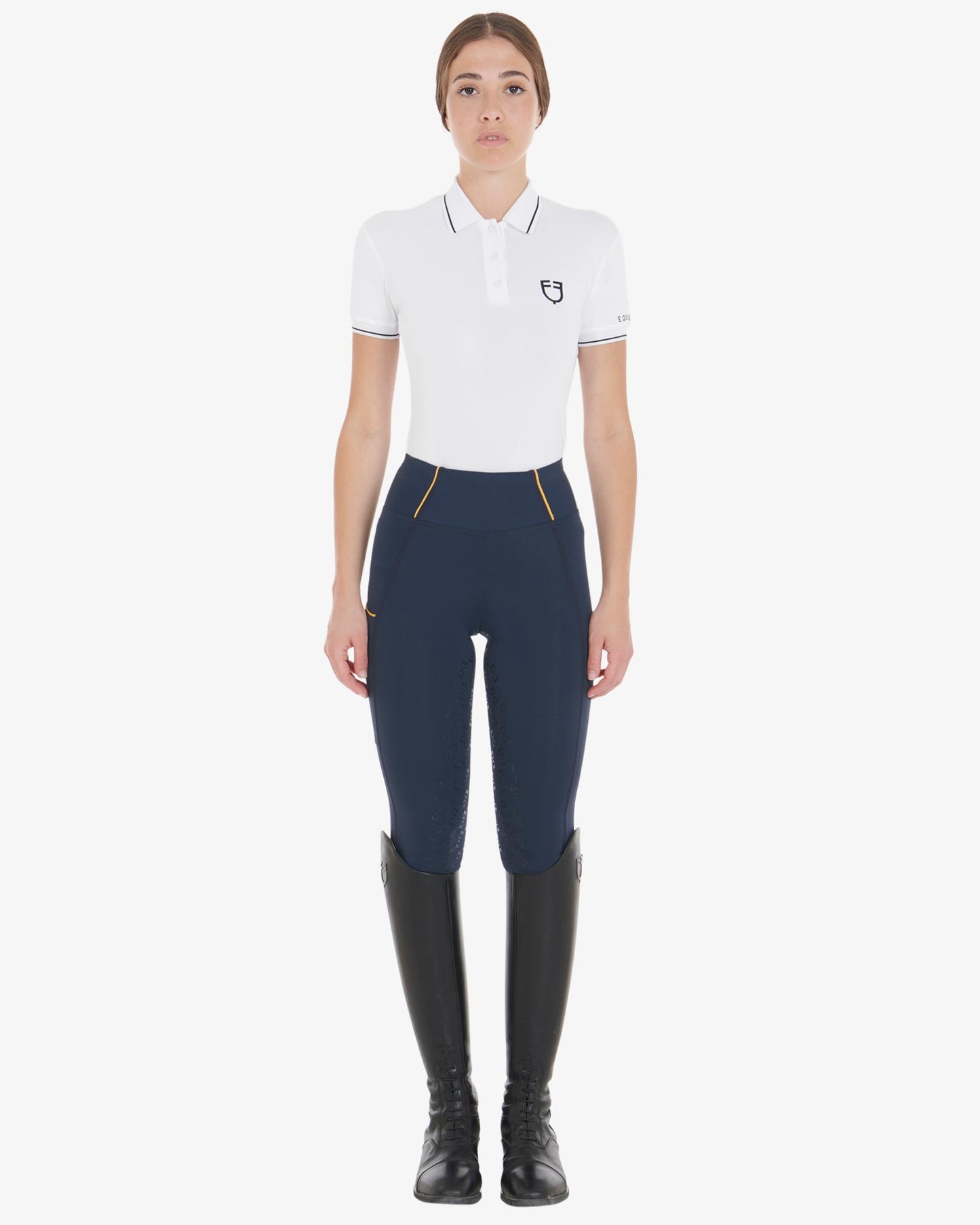 Leggins donna slim fit full grip Equestro