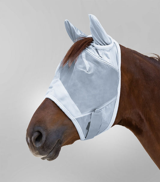 maschera antimosche argento grigio waldhausen Premium